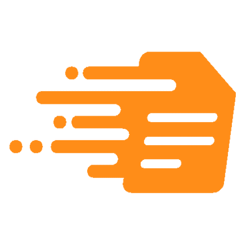 Hosting123 turuncu hızlı hosting logosu